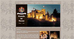 Desktop Screenshot of castellodeibaroni.com
